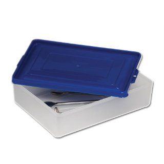 Bel Art Scienceware 162300000, 8" Length x 10 3/4" Width x 3" Height, Polypropylene Multipurpose Tray, with Snap On Lid Science Lab Trays