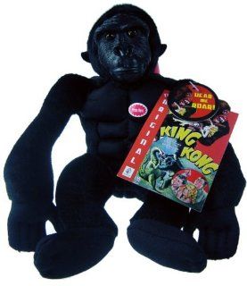 7" Classic Roaring King Kong Plush Doll with Sound Toys & Games
