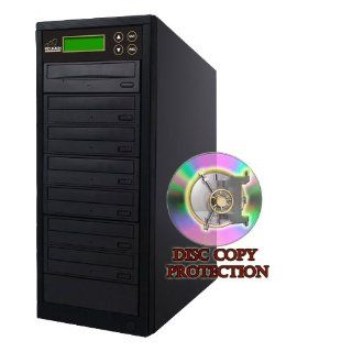 Acumen Disc Copy Protection 1 to 6 Targets Burners 22x DVD CD Duplicator Machine Unit (Standalone Audio Video Copy Tower, Duplication Device) Computers & Accessories
