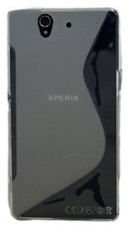 KATINKAS 2108054633 Soft Cover for Sony Xperia Z   Wave   1 Pack   Retail Packaging   White Cell Phones & Accessories