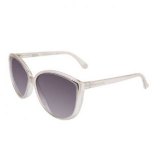 Michael Kors M2741S 904 Unisex Montrose Grey Gradient Lenses Lucite Pearl White Frame Sunglasses Clothing