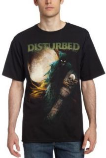 Bravado Men's Disturbed Creepin Coffin T Shirt Fashion T Shirts Clothing
