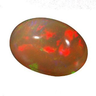 2.92 CT. TOP PLAY OF COLOR NATURAL OPAL CABOCHON Loose Gemstones Jewelry