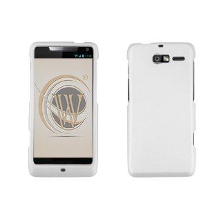 Motorola Droid RAZR Mini XT907 Protex White Rubber Feel Cell Phones & Accessories