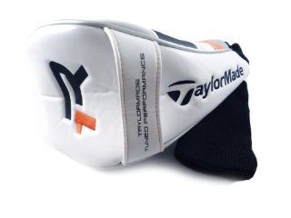 NEW TaylorMade R1 White/Orange/Grey Driver Headcover  Golf Club Head Covers  Sports & Outdoors