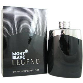 Montblanc Mont Blanc Legend Eau de Toilette Spray for Men, 5 Ounce  Beauty