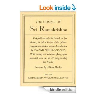 Gospel of Sri Ramakrishna eBook Swami Nikhilananda Kindle Store