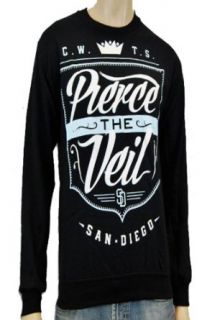 Pierce The Veil   Shield Crewneck Sweatshirt Music Fan Sweatshirts Clothing