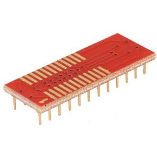 Connector SOIC DIP Adapter Receptacle 24 Position 2.54mm Solder Straight Thru Hole Electronic Sockets