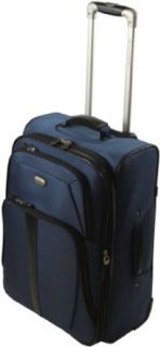 Dockers  Classic 909  Expandable Wheeled Upright Suitcase, Slate Blue, 28 Inches Clothing