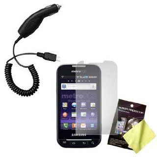 LCD Screen Guard / Protector & Car Charger for Samsung Galaxy Indulge / SCH R910 Cell Phones & Accessories