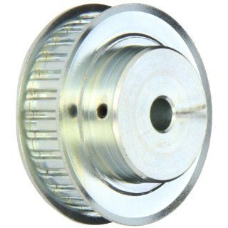 Gates PB30XL037 PowerGrip Steel Timing Pulley, 1/5" Pitch, 30 Groove, 1.910" Pitch Diameter, 5/16" to 15/16" Bore Range, For 1/4" and 3/8" Width Belt