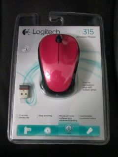 Logitech Wireless Mouse M315, Pink Crush (910 003133) Computers & Accessories