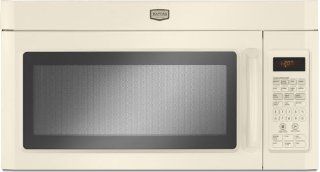 Maytag MMV4203DQ 2.0 cu. ft. 1100 Watt Combination Range Hood Microwave   Bisque Appliances