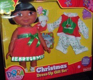 Dora the Explorer Christmas Dress Up doll Gift Set Toys & Games