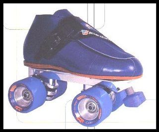 911 Advantage Cannibal Quad Speed Roller Skates   Blue Boot Mens Size 10  Sports & Outdoors
