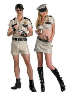 Reno 911 Female Deluxe   Adult Standard Costume 12 14 Clothing