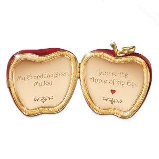 "Apple Of My Eye" Music Box Gift For Granddaughter by The Bradford Exchange The Bradford Exchange Jewelry