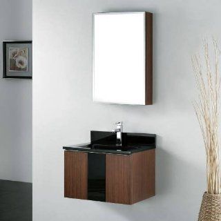 Madelli Wall Hung Vanity Bottom Base B913 20 002 TD Dark Teak   Bathroom Vanities  