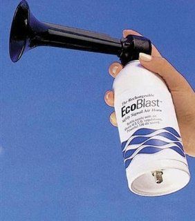 EcoBlast Rechargeable Signal Horn (with pump)  Boat Horns  Sports & Outdoors