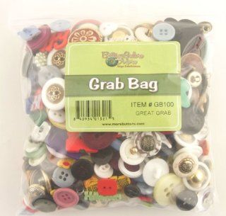 Buttons Galore Great Grab Bag with Craft and Sewing Buttons, 12 Ounce