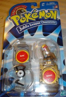 Pokemon Johto league champions Entei and Unown.  Other Products  