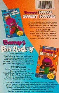 Barney's Birthday/Home Sweet Homes (2 Pk) Barney Movies & TV