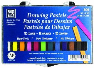 Loew Cornell Drawing Pastels, 12 Count