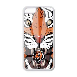 NFL Cincinnati Bengals Iphone 5C Case Cover STYLISH Bengals Iphone 5C Cases Cell Phones & Accessories