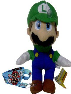 New Luigi Stuffed Figure Super Mario Bross Free Lanyard Toys & Games