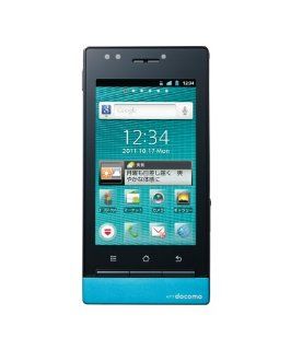 Panasonic Android Smartphone P 01d   NTT Docomo (Unlocked) Blue Cell Phones & Accessories