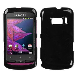 Black Protector Case Phone Cover For Alcatel One Touch 918 Cell Phones & Accessories