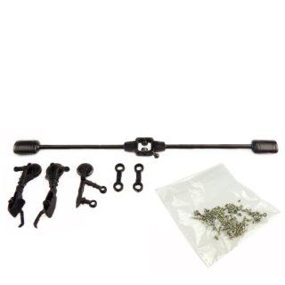 Quick Wear Parts(balance bar/connect buckle/undercarriage of Black Hawk 3ch RC Helicopter YD 919 Toys & Games