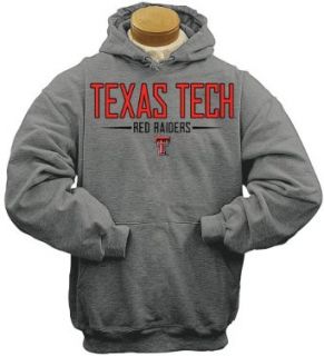 Texas Tech Hoodie with Screen Print Logo (Large)  Athletic Sweatshirts  Clothing