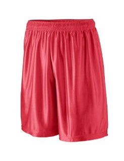 Augusta Sportswear 920 Dazzle Short   Red   M  Athletic Shorts  Sports & Outdoors