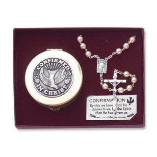 Confirmation Rosary Gift Set Jewelry
