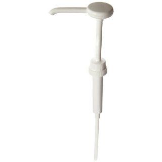 Impact 901 Deluxe Plastic Dispensing Pump, 1 oz Capacity, 10 3/4" Tube Length, White (Case of 24) Industrial Lavatory Hand Product Dispensers