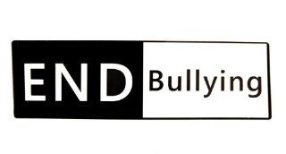 End Bullying Anti bullying Bumper Sticker (Set of 4)