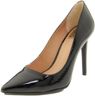 Pour La Victoire Women's Loelle Pointed Toe Patent Pump, Black Patent, 5 M US Shoes