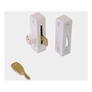 Era 902 Flush Pivot Lock White   Door Lock Replacement Parts  
