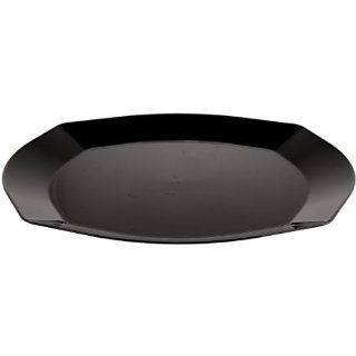 Profiles 611163 Disposable Plate, Black, 9" Diameter (12 Sleeves of 20)