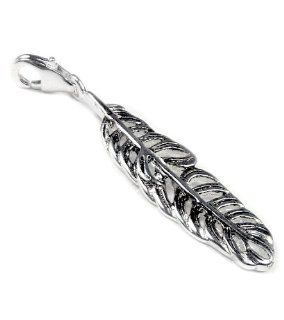 925 Sterling Silver Plated Charm Native Dream Feather Jewelry