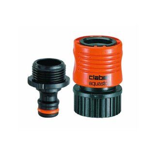 Claber 8983 Garden Hose To Accessory Quick Connector Set  Lawn And Garden Sprinklers  Patio, Lawn & Garden