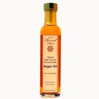 Moroccan Select Culinary Argan Oil 8.45 Ounces  Vegetable Oils  Grocery & Gourmet Food