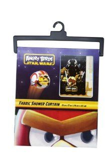 Angry Birds Star Wars Fabric Shower Curtain 70" x 72"   Angry Birds Star Wars Bath
