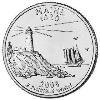 2003 D Maine BU State Quarter 