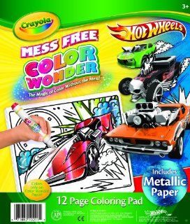 Crayola Color Wonder Metallic Paper Hot Wheels Toys & Games