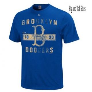 Brooklyn Dodgers T Shirt   Cooperstown Collection, 6XL  Sports Fan T Shirts  Clothing