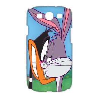 Alicefancy Bugs Bunny Customized Cover Case With Cartoon Theme For samsung galaxy s3 I9300 I9308 I939 QQA30659 Cell Phones & Accessories