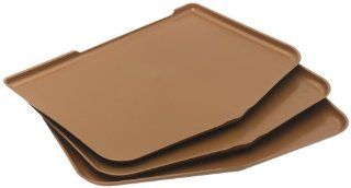 Argee RG908C Chop Keeper Flexible Chopping Tray with Raised Sides and Easy Guide Funnel, 3 Pack, Copper Kitchen & Dining